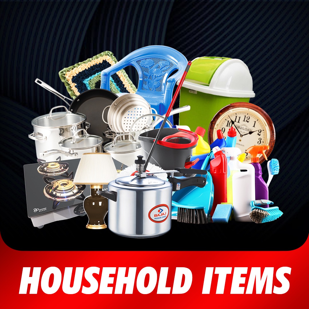 HOUSEHOLD ITEMS