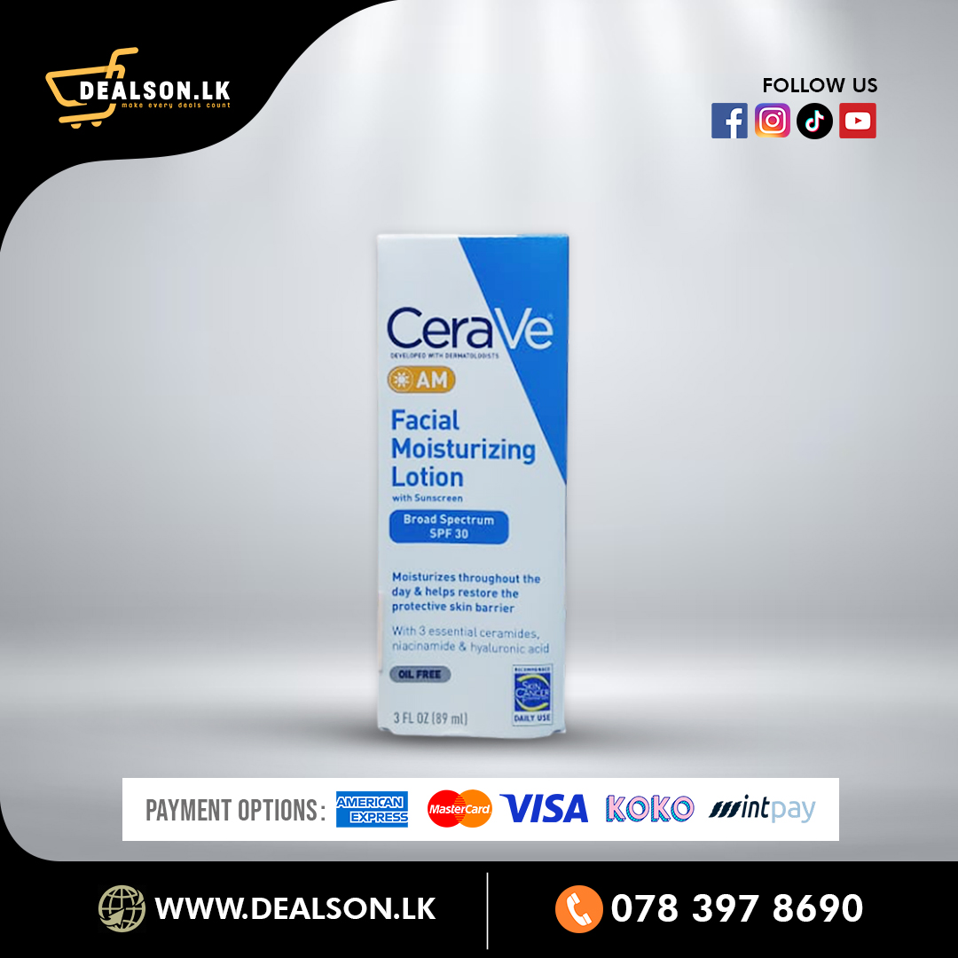 CERAVE A.M FACIAL MOISTURIZING LOTION (89ml)
