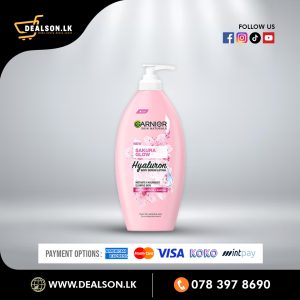 GARNIER SAKURA GLOW BODY SERUM LOTION 400ml