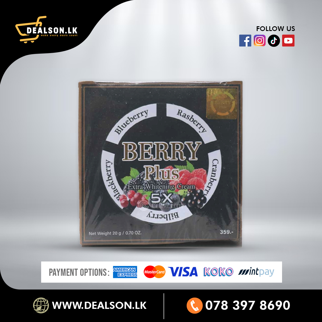 BERRY PLUS 5X WHITENING CREAM