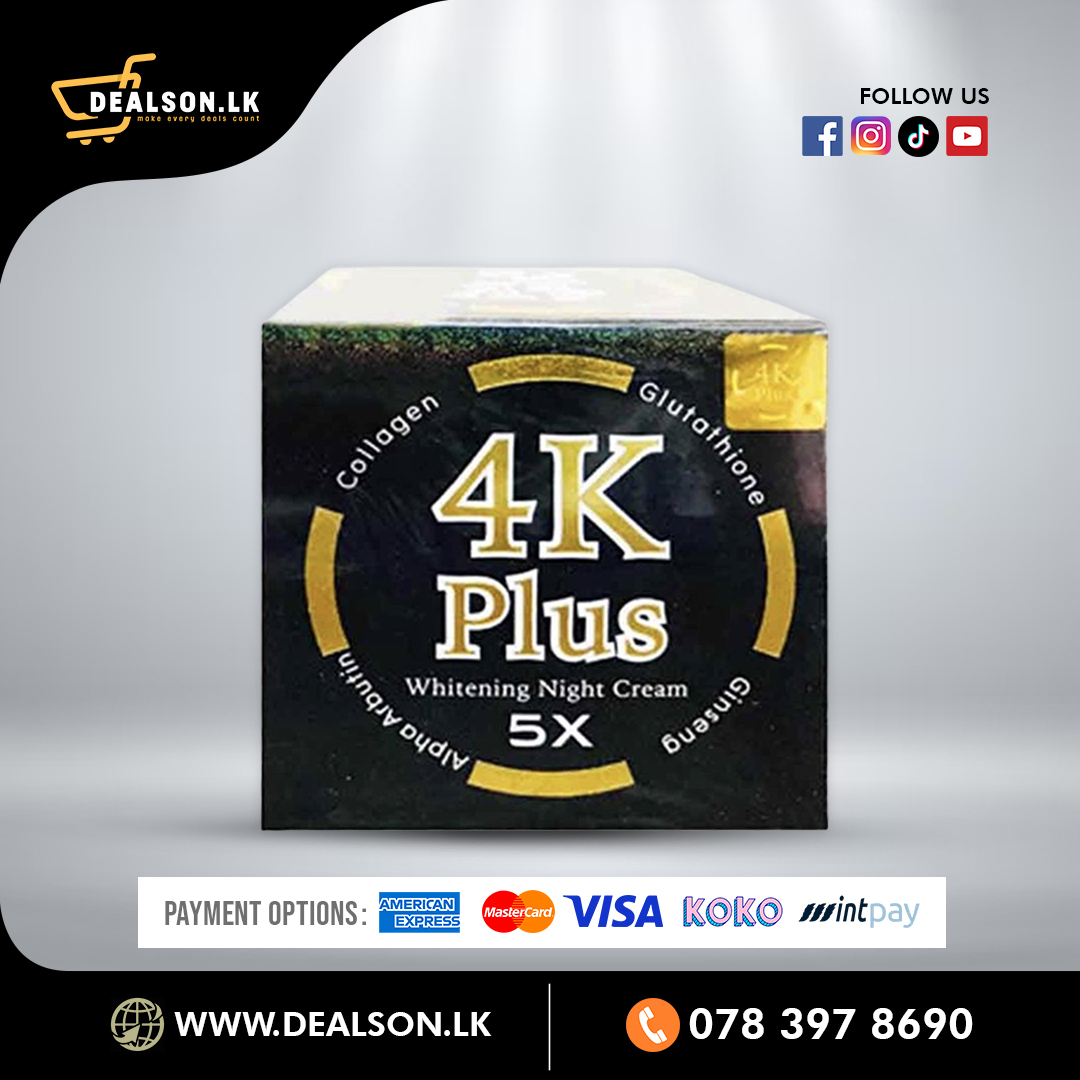 4K PLUS 5X WHITENING NIGHT CREAM